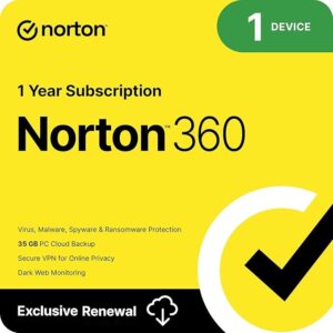 Norton 360, 1 Device with Auto Renewal