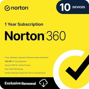 Norton 360, 10 Devices with Auto Renewal